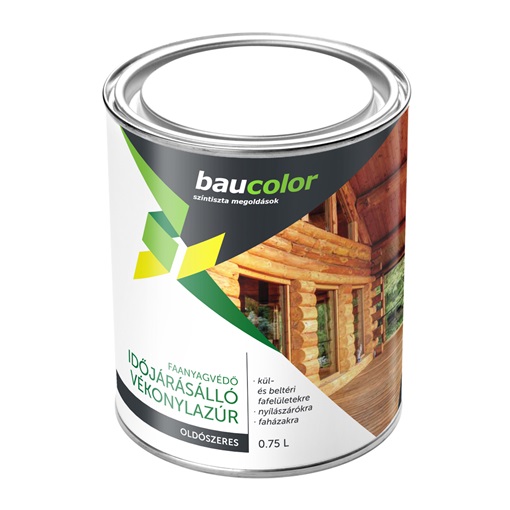 Baucolor vékonylazúr paliszander 0,75 L
