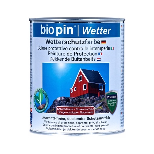 Biopin időjárásálló festék aqua fehér 0,75 L