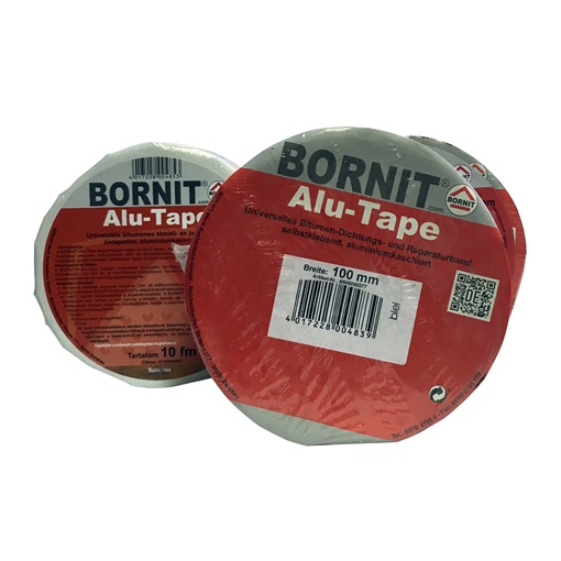 Bornit Alu-Tape bitumenes tömítő szalag 10 cm x 10 fm (ólom)