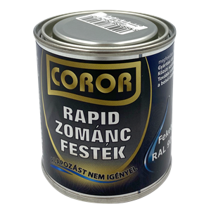 Coror Rapid Zománc fekete RAL9005  0,25 L