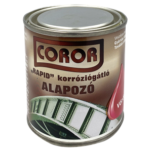 Coror korroziógátló alapozó vörös 0,25 L