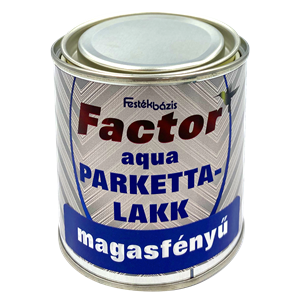 Factor aqua parkettalakk magasfényű 0,25 L