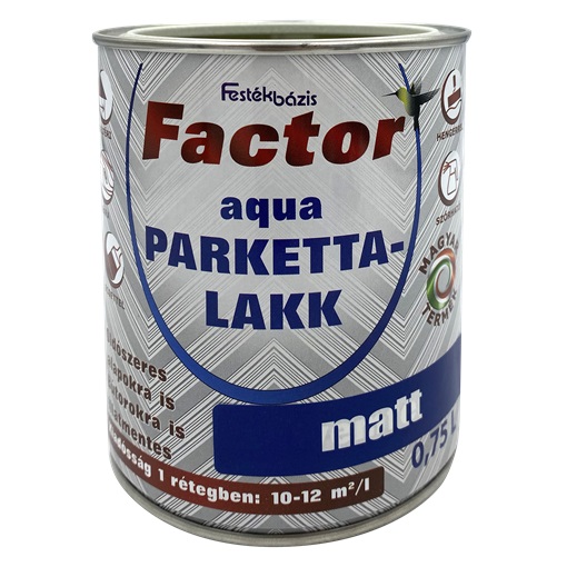 Factor aqua parkettalakk matt 0,75 L