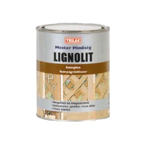 Lazurán oldószerment. faanyagvédő 5 L (Lignolit)