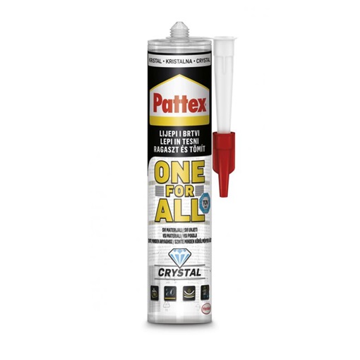 Pattex One For All Crystal 290 gr (átlátszó)