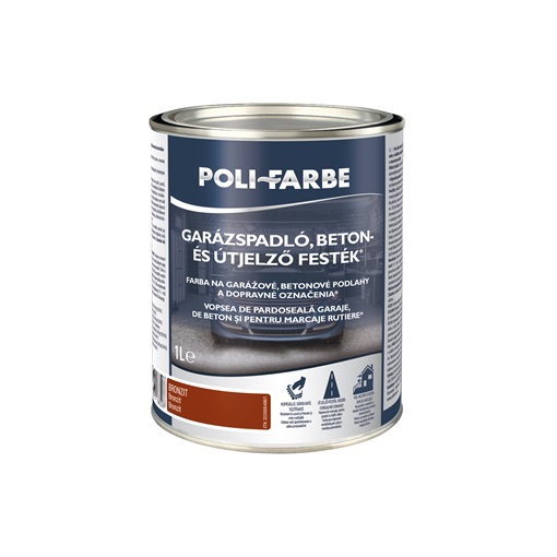 Poli-Farbe Garázspadló és betonfesték Kalcit  1 L