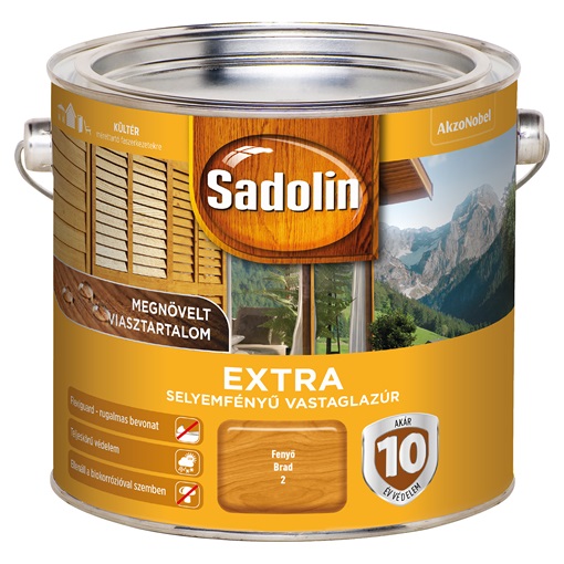 Sadolin extra 2 fenyő 2,5 L