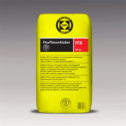 Sakret Csemperagasztó FFK flex 25 kg (C2TES1)