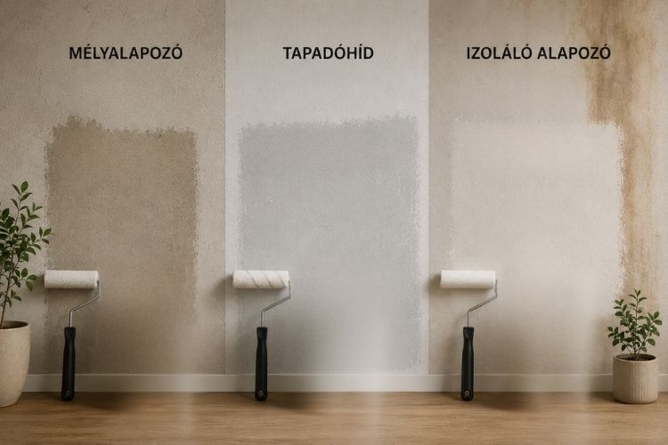 melyalapozo tapadohid es izolalo alapozo osszehasonlitasa festes elott kulonbozo falfeluletek megfelelo elokeszitesehez