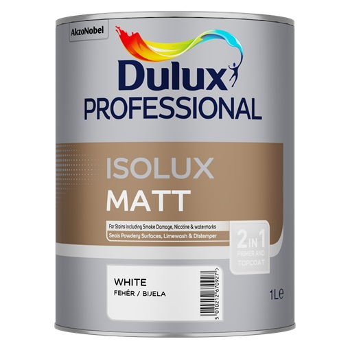 Dulux Professional Isolux Matt White 1 L