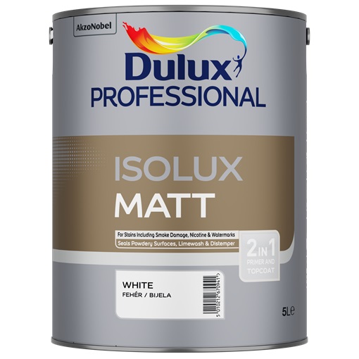 Dulux Professional Isolux Matt White 5 L