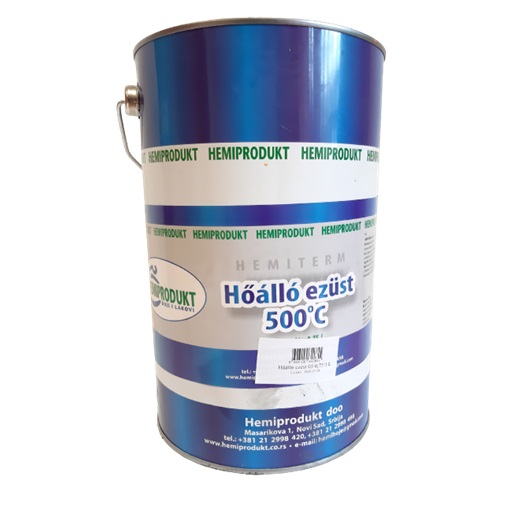 Hőálló ezüst  500°C  5 L Hemiprodukt