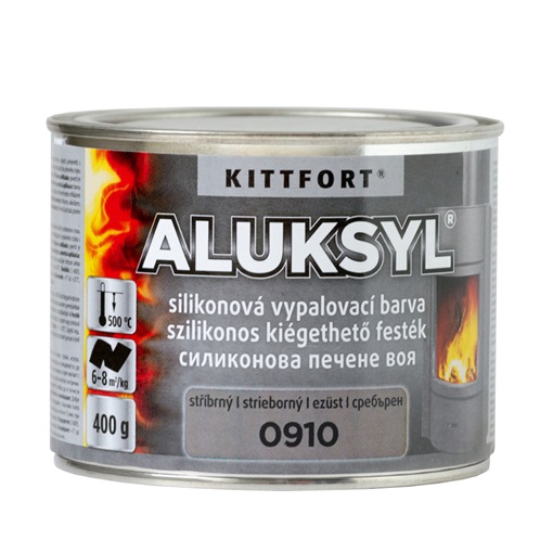 Kittfort Aluksyl hőálló 0910 ezüst  400gr