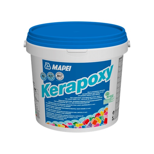 Mapei Kerapoxy epoxy ragasztó és fugázó 114 antracit 5 kg