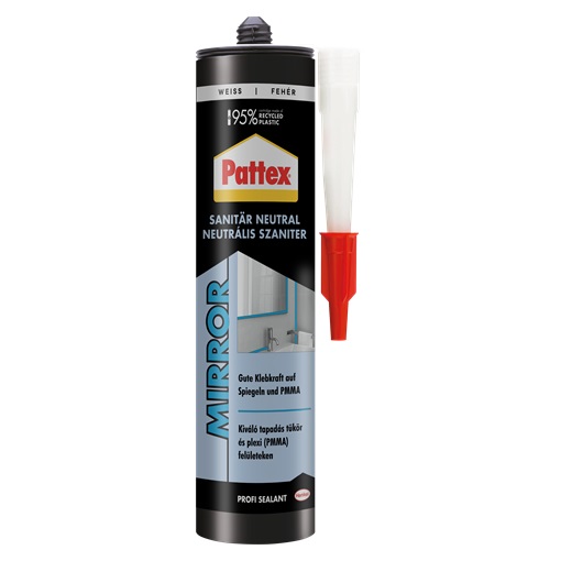 Pattex Pro PMMA Neutrális szaniter szilikon fehér 280 ml